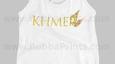 Khmer -Gold Cuff Women Tank Top