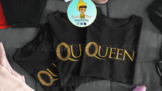 Gold Queen shirt