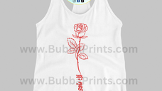 Rose in Khmer Women Tank Top