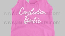 Cambodian-Barbie Women Tank Top