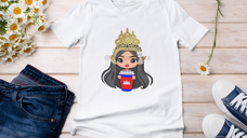 Cambodian Coffee Princess shirt