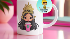 Coffee Princess with custom name Mug