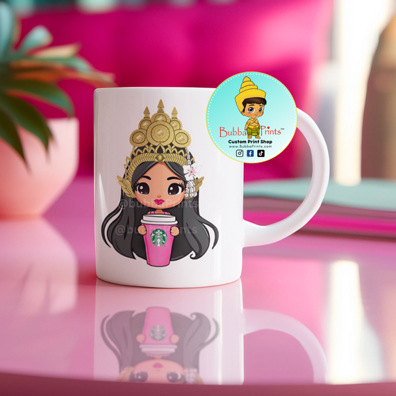 Coffee Princess with custom name Mug