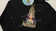 Exquisite Cambodian Queen Fleece Hoodie