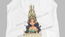 Exquisite Cambodian Queen Women Tank Top