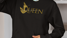 Gold Ear Cuff Queen Fleece Hoodie