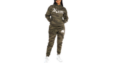 Khmer Blood Hoodie Set - MILITARY CAMO