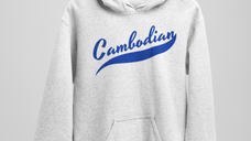 Go Blue Cambodian Fleece Hoodie