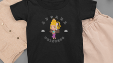 University Apsara Princess Toddler Shirt