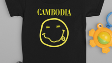 Smiley Cambodia Toddler Shirt